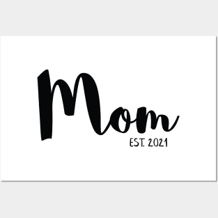 Mom Pregnancy Annoucement Posters and Art